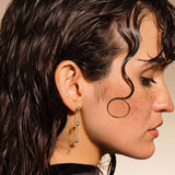 Octavia Assymetrical Earring