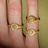 Reliquary | OOAK | Double Fish Fanam Signet